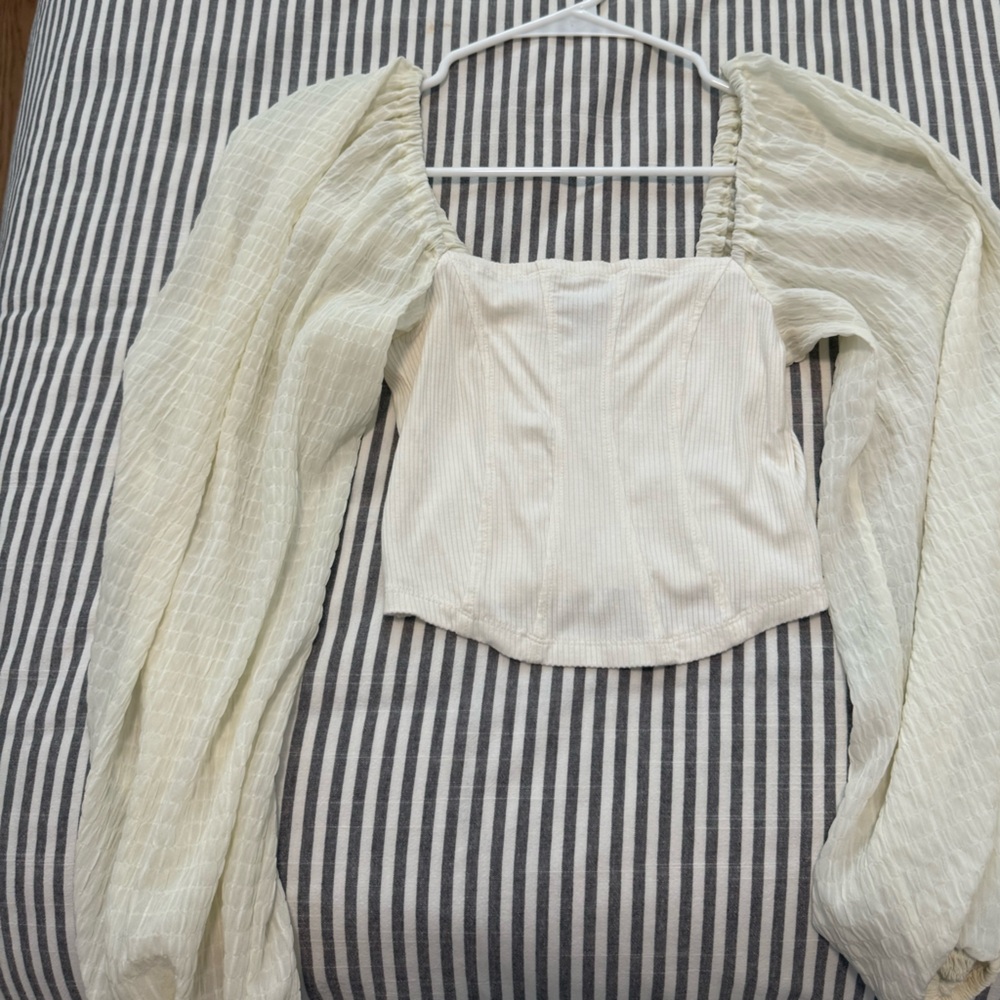 Urban Outfitters Cream Women's Robe